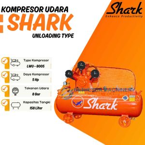 Shark Kompresor Unload 5 hp