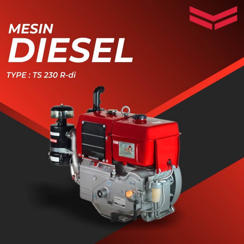 Mesin Diesel Yanmar TS 230 R - Diesel Yanmar 23Hp Radiator