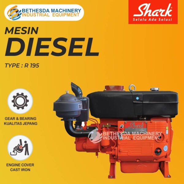 Mesin Diesel Shark ZS 195