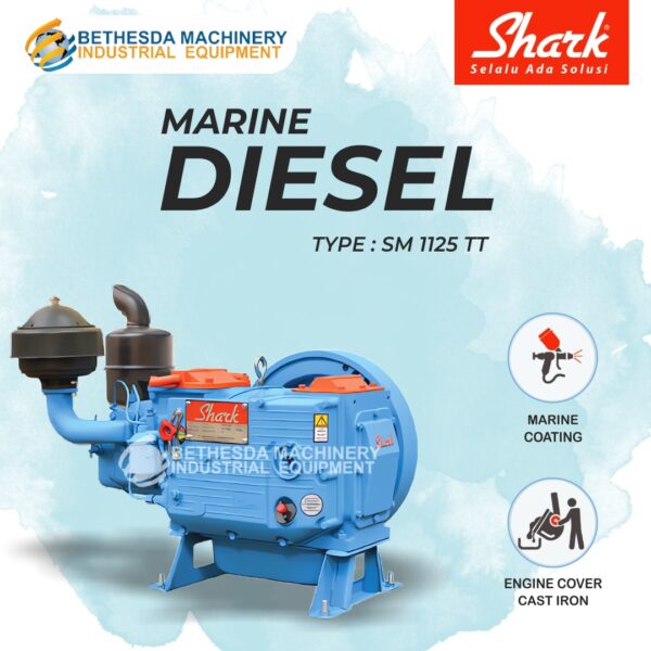 Mesin Diesel Marine Shark SM 1125 TT