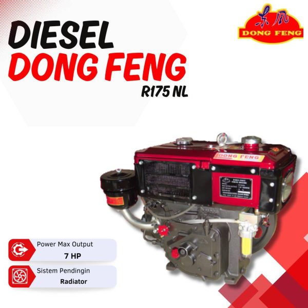 Mesin Diesel Dongfeng R175 NL