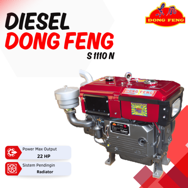 Mesin Diesel Dongfeng S1110 N