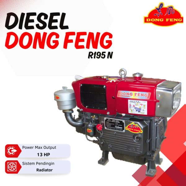 mesin dongfeng s195 radiator