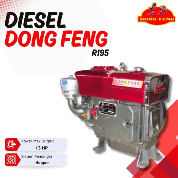 mesin diesel dongfeng s195 hopper