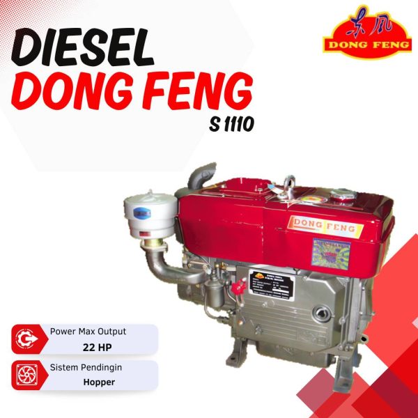 diesel dongfeng s1110 hopper 24hp