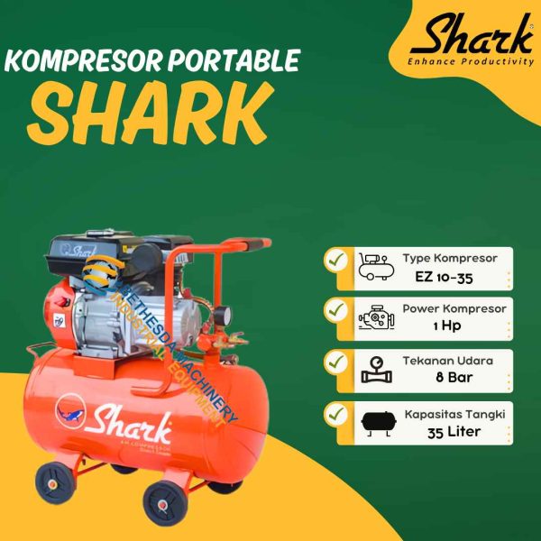 Kompresor Portable Shark EZ10-35