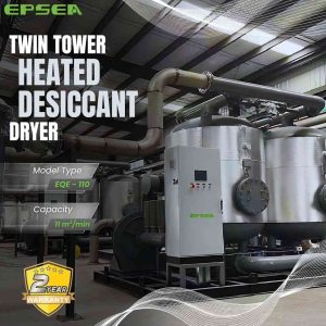 Heated Desiccant Dryer Epsea EQE-110