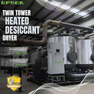 Heated Desiccant Dryer Epsea EQE140