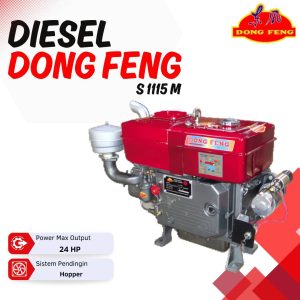 diesel dongfeng 24hp tipe S1115 Hopper Starter