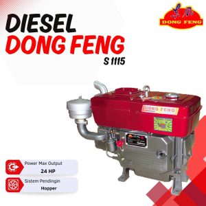 Mesin Diesel Dongfeng S1115 24 Hp hopper