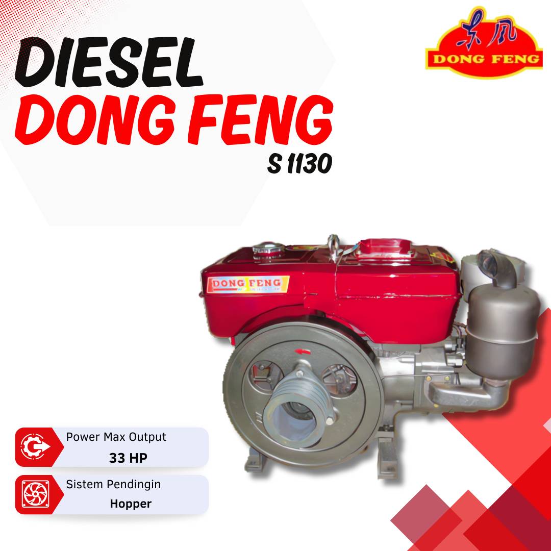 mesin diesel dongfeng S1130 Hopper