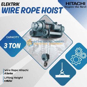 Wirerope Hoist Hitachi 3Ton