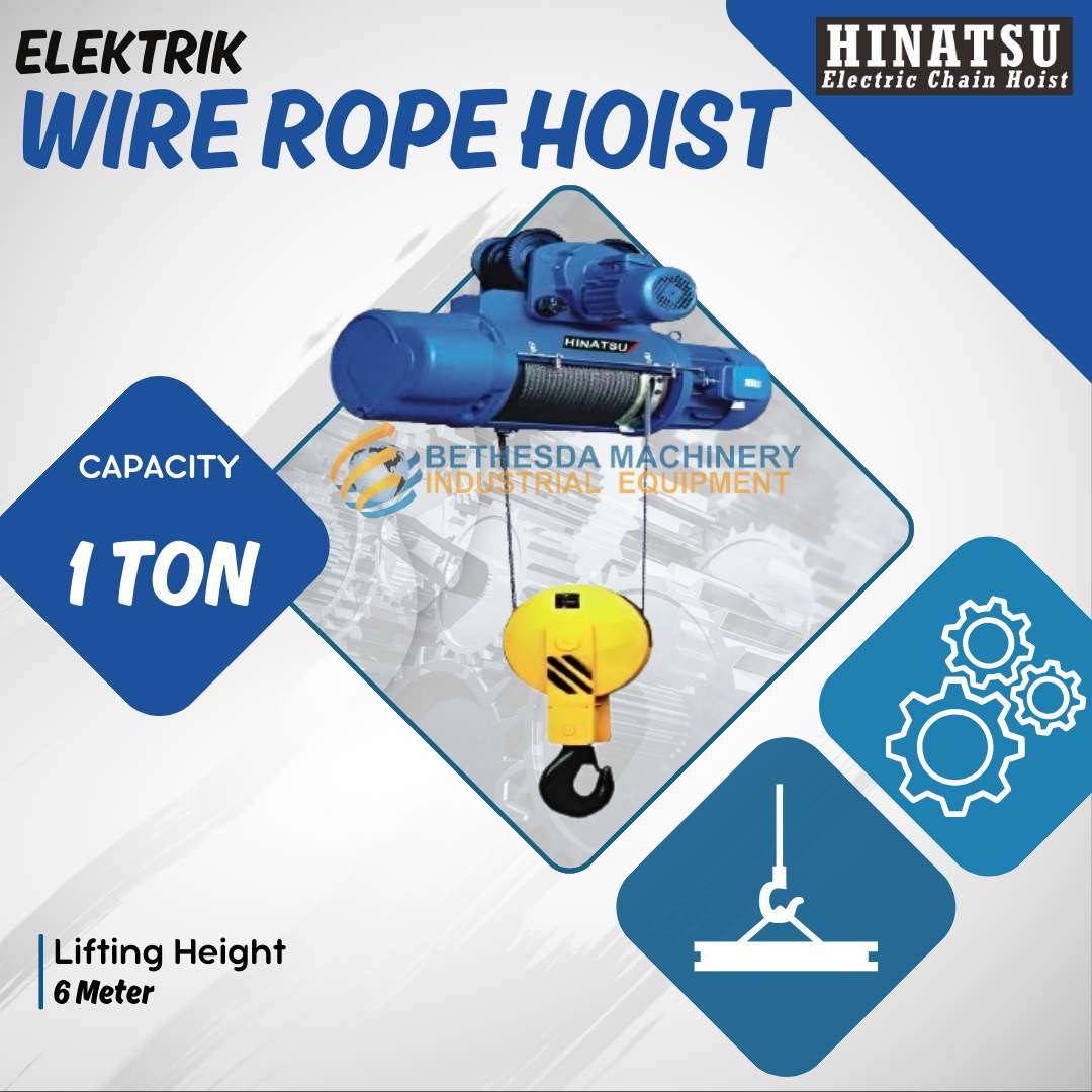 Wirerope Hoist Hinatsu 1Ton