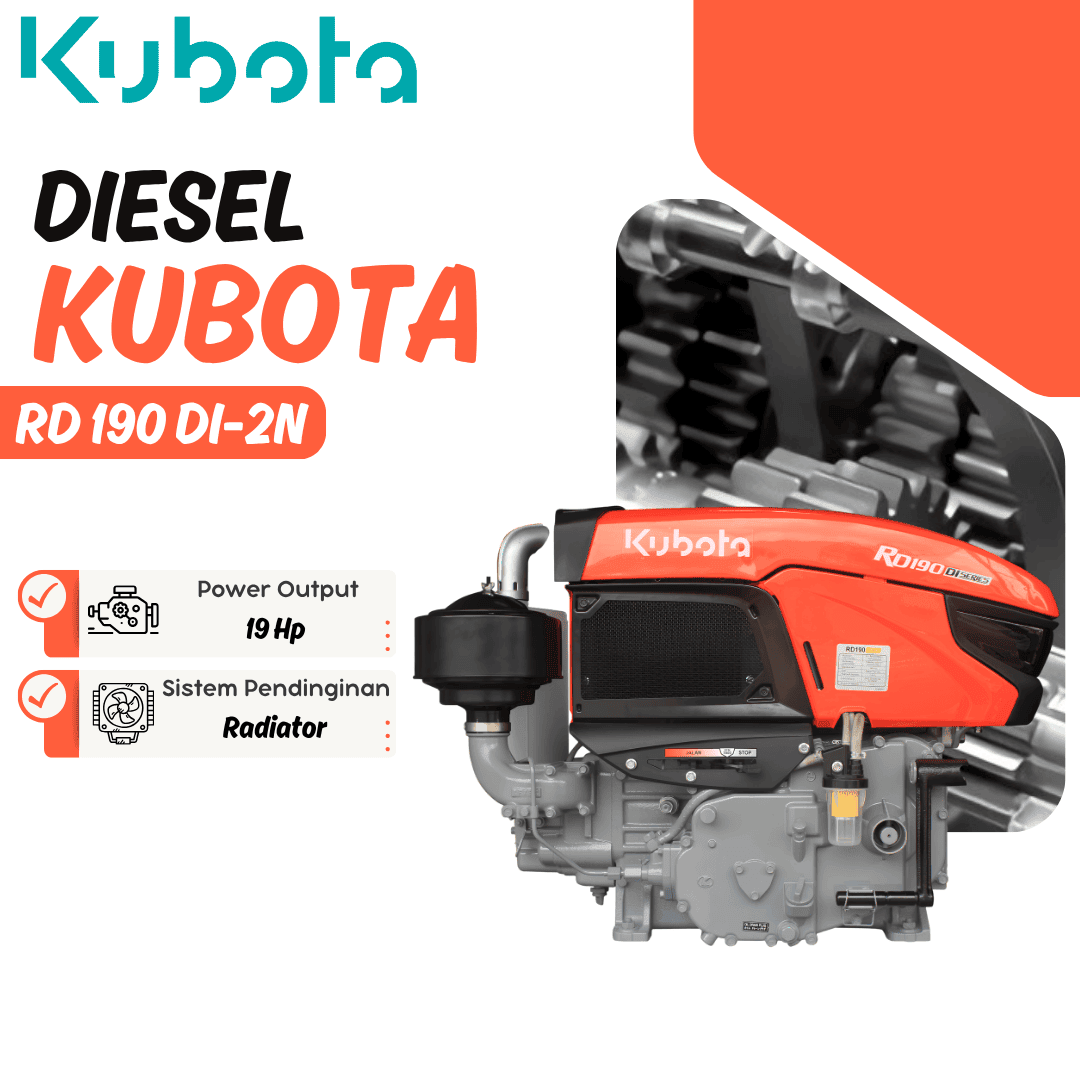 Mesin Diesel Kubota RD 190 2N
